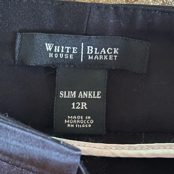 Like new WHBM Slim Ankle Pants 12R - Picture 5 of 11